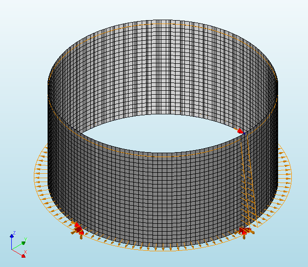 Modelagem por elementos finitos do biodigestor